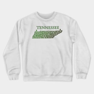 State of Tennessee Colorful Maze Crewneck Sweatshirt